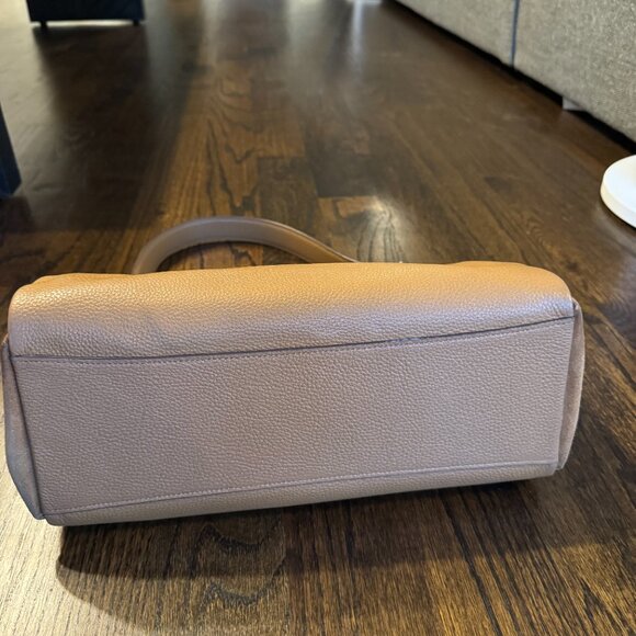 Coach Carriage Camel Leather & Suede Bag + Matching Wallet - Picture 6 of 12